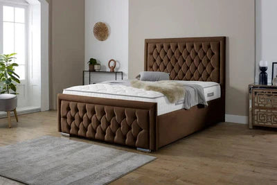 HILTON/Heaven Bed With Ottoman Storage