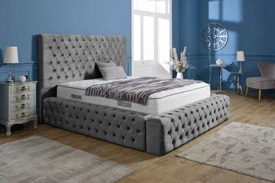 Ambassador Bed With Ottoman Storage & Mattress Included
