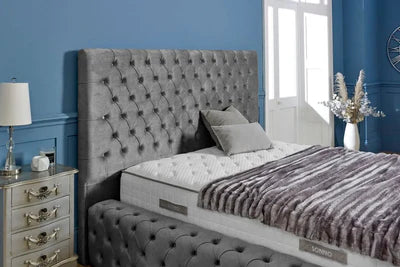 Ambassador Bed With Ottoman Storage & Mattress Included