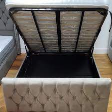Oxford Bed With Ottoman Storage & Mattress Included