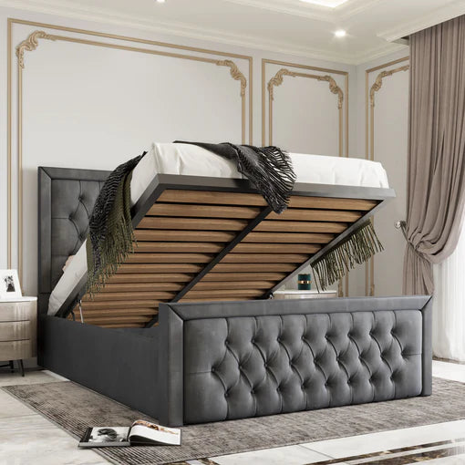 HILTON/Heaven Bed With Ottoman Storage