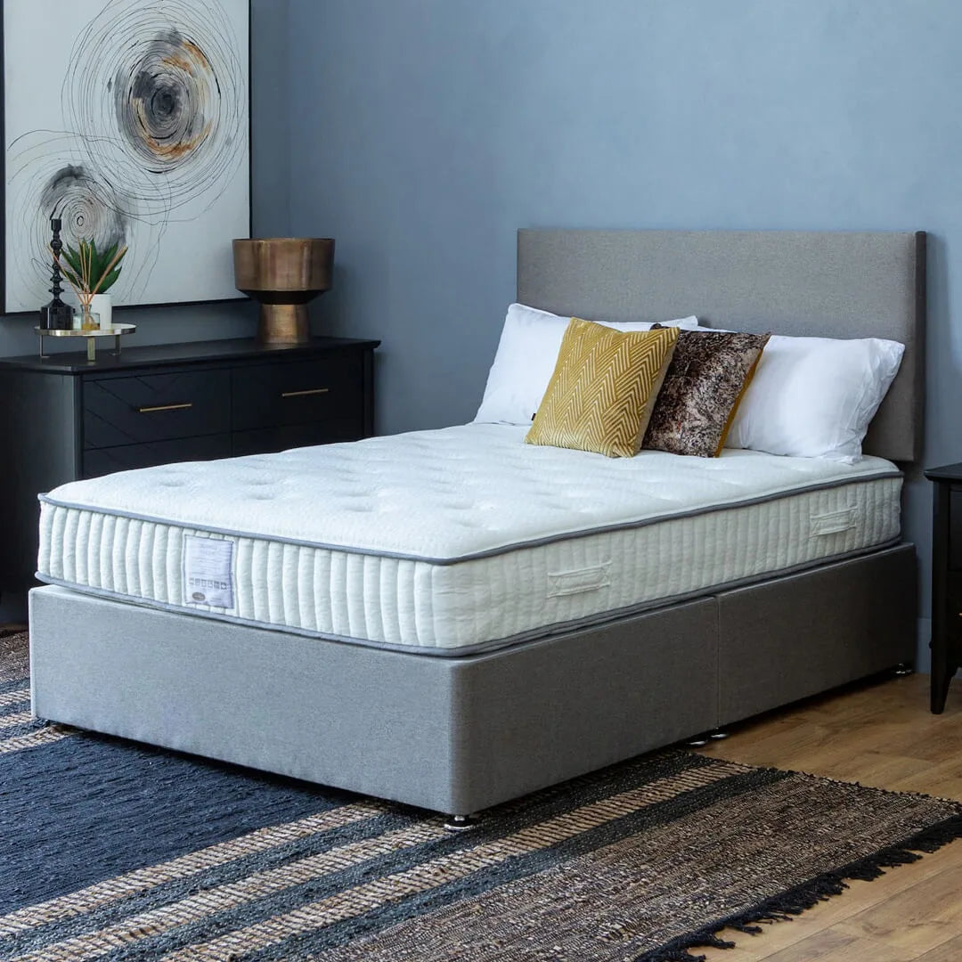 Double Divan Bed With Optional Mattress & Storage Drawers