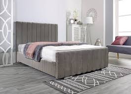 Panel Line ottoman bed - Stylish bed frame with Headboard & Footboard
